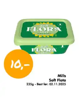 Havaristen MILLS Soft Flota tilbud