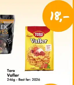 Havaristen TORO Vafler tilbud