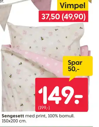 Rusta Sengesett tilbud