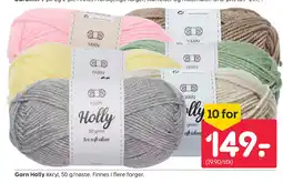 Rusta Garn Holly tilbud