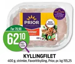 Kiwi KYLLINGFILET, NOK 62.1 tilbud