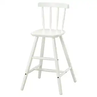 IKEA Agam Juniorstol, hvit tilbud