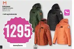 Sport Outlet DUNJAKKE, NOK 1295 tilbud