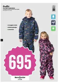 Sport Outlet VATTERT PARKDRESS, NOK 695 tilbud