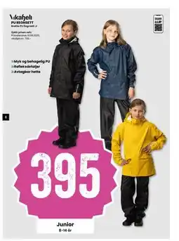 Sport Outlet PU REGNSETT, NOK 395 tilbud