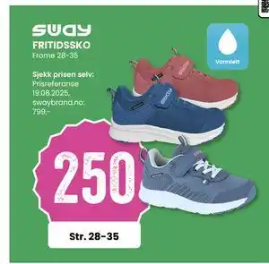 Sport Outlet FRITIDSSKO, NOK 250 tilbud