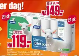 Europris LAMBI tilbud