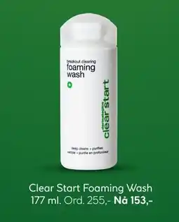Vitusapotek Clear Start Foaming Wash, Medlemspris tilbud