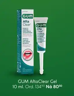 Vitusapotek GUM AftaClear Gel, Medlemspris tilbud
