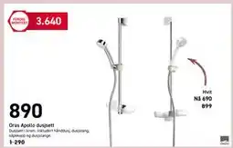 Comfort Oras Apollo dusjsett, NOK 890 tilbud