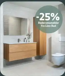 Flisekompaniet Baderomsmøbler fra Linn Bad tilbud