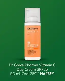 Vitusapotek Dr Greve Pharma Vitamin C Day Cream SPF25, Medlemspris tilbud