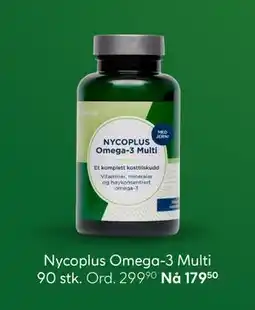 Vitusapotek Nycoplus Omega-3 Multi, Medlemspris tilbud