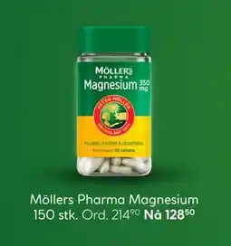 Vitusapotek Möllers Pharma Magnesium, Medlemspris tilbud