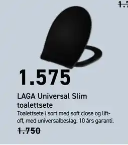 Comfort LAGA Universal Slim toalettsete, NOK 1575 tilbud