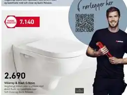 Comfort Villeroy & Boch O.Novo, NOK 2690 tilbud