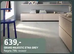 Flisekompaniet GRAND MAJESTIC ETNA GREY, NOK 639 tilbud