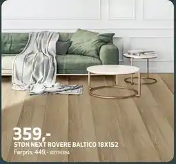 Flisekompaniet STON NEXT ROVERE BALTICO 18X152, NOK 359 tilbud