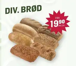 Holdbart DIV. BRØD tilbud