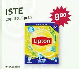 Holdbart ISTE, NOK 9.9 tilbud
