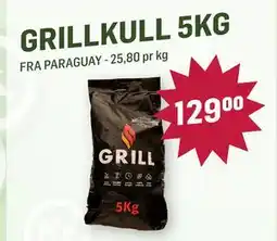 Holdbart GRILLKULL 5KG, NOK 129 tilbud