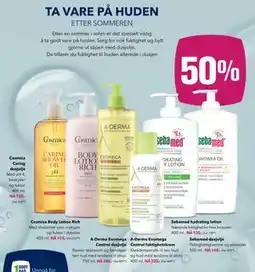 Apotek 1 A-Derma Exomega Control dusjolje, NOK 245 tilbud