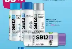 Apotek 1 SB12 munnskyll, NOK 85 tilbud