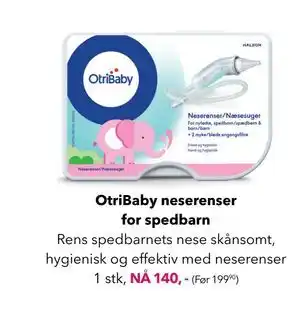 Apotek 1 OtriBaby neserenser for spedbarn, NOK 140 tilbud