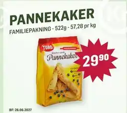 Holdbart PANNEKAKER, NOK 29.9 tilbud