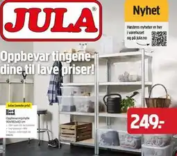 Jula Oppbevaringshylle 90x180x40 cm, NOK 249 tilbud