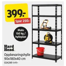 Jula Oppbevaringshylle 90x180x40 cm, NOK 399 tilbud