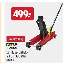 Jula Lett lavprofiljekk 2 t 85-380 mm, NOK 499 tilbud