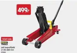 Jula Lett lavprofiljekk 2 t 85-380 mm, NOK 499 tilbud