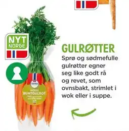 Meny Gulrøtter tilbud