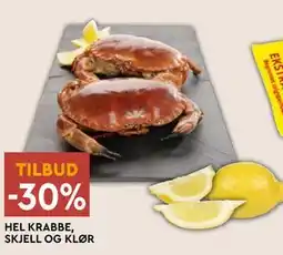 Coop Mega HEL KRABBE, SKJELL OG KLØR tilbud