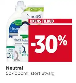 Meny Neutral tilbud