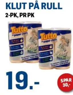 Price Lagerbutikk KLUT PÅ RULL tilbud