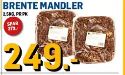 Price Lagerbutikk BRENTE MANDLER tilbud