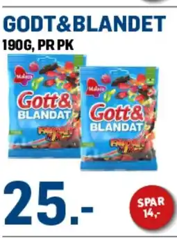 Price Lagerbutikk GODT&BLANDET tilbud