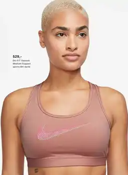Intersport Dri-fit swoosh medium-support sports-bh dame tilbud