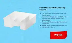 Clas Ohlson Smartstore innsats for home og classic 7 | tilbud