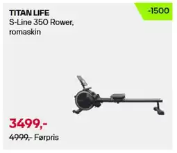 XXL Sport TITAN LIFE S-line 350 rower, romaskin tilbud