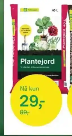 Felleskjøpet Felleskjøpet plantejord tilbud
