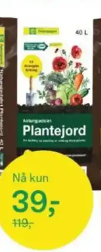 Felleskjøpet Plantejord natur- gjødslet tilbud