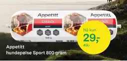 Felleskjøpet Appetitt hundepølse Sport tilbud
