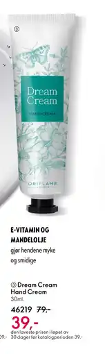 Oriflame Dream Cream Hand Cream tilbud