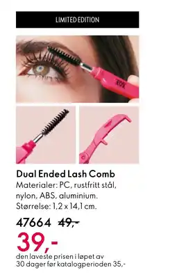 Oriflame Dual Ended Lash Comb tilbud
