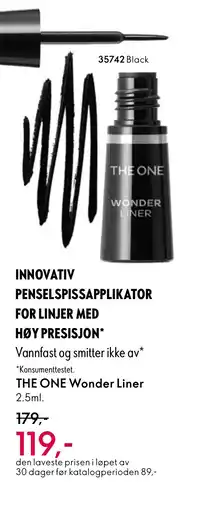 Oriflame THE ONE Wonder Liner tilbud