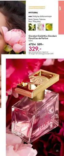 Oriflame Giordani Gold Miss Giordani Floral Eau de Parfum tilbud