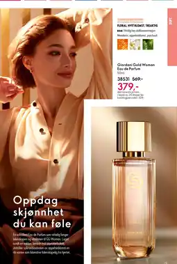 Oriflame Giordani Gold Woman Eau de Parfum tilbud